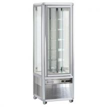 Vitrine Verticale Bi-température350 Ltablettes-snelle 350 Rbt Led
