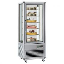 Vitrine Verticale Bi-température500 Ltablettes-snelle 505 Rbt Led