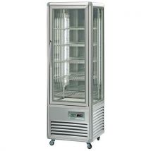 Vitrine Verticale Positive Ventilée 35ltablettes-350 Q Led Chocolat