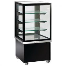 Vitrine Horizontale Encastrable 250 L-karina 66 Q Sp Chocolat