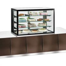 Vitrine Horiz. Encast.positive Ventilée550 L-karina 136 Chocolat Sp