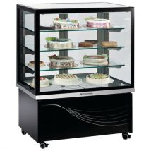Vitrine Horizontale Positive Ventilée 380 L- Karina 96 Chocolat