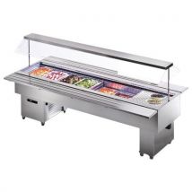 Desserte Isola Inox Positive Ventilée 4 Gn 1/1- Isola 4 M Vt Inox