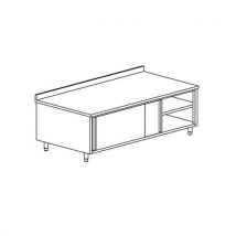 Meuble De Rangement Avec 2 Portes Coulissantes Gamme 700- Mrd127/1