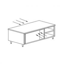 Meuble Chauffant Traversant Avec 4 P Coulissantes Gamme 700- Mrct207/1