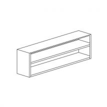 Armoire Suspendue Ouverte Avec 1 Étagère- Assp1266/1