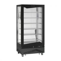 Vitrine Verticale Marilynnégative Statique650lgrillesfixes+tablette