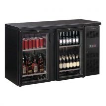 Arrière Bar 2 Portes Battantes Vitrées- 349l- Eurobar-2pv