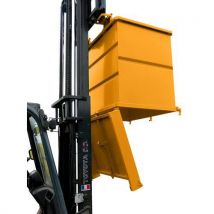 Benne À Fond Ouvrant Avec Sécurité 515l Sur Socle - Goubard