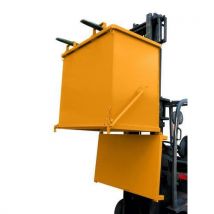 Benne À Fond Ouvrant Essentiel 500l Sur Roues Fap-e -goubard