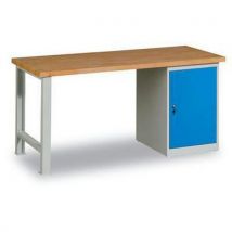 Table D'atelier De Soudure Avec Armoire 80 Cm 84 X 150 X 80 Cm Gris