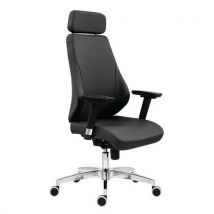 Chaise De Bureau Nella Alu Noir