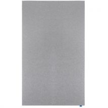 Tableau Blanc Wall-up Pinboard Acoustique 200x119.5cm Gris