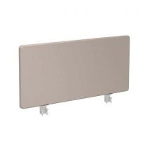 Madison Écrans Tissus Taupe Profil Blanc+pince Simple 100cm