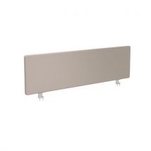 Madison Écrans Tissus Taupe Profil Blanc+pince Simple 160cm