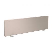 Madison Écrans Tissus Taupe Profil Blanc+pince Médiane 160cm