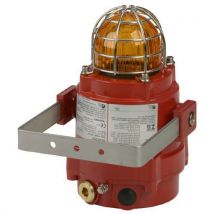 Feu Flash Atex Compact 5j 105cd 230vca 55ma Orange Ip66 Ip67