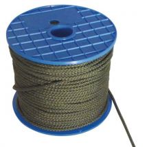 Bobine 200m Drisse Vert Kaki Polypropylene D Iametre 2mm