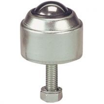 Bille Manut Tge Filetee+socle Acier Diam=25mm F=100kg