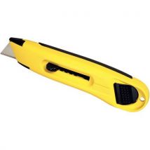 Stanley 1 Couteau À Lame Rétractable Économique - Lame Largeur 19 Mm