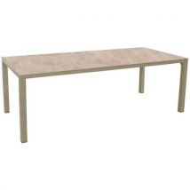 Table Stoneo 220 X 100 Cm - Dowtown Beige/sable