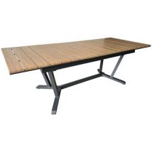 Table Darwin 174/237 X 100 Cm - Oak/graphite