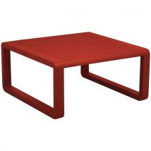Table Basse Tonio 80 X 80 Cm - Rouge