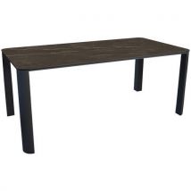 Table Eole Ii 180 X 100 Cm - Abyssal/graphite