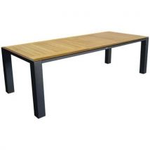 Table Torino 180 X 100 Cm - Teck/graphite