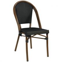 Chaises Paris 3 Textilène Noir/dark Bamboo