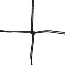 Paire Filets Buts Foot À 11- Européen - 145 - Ø 2x20mm Noir