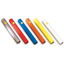 Lot de 6 Témoins Relais Aluminium IAAF Assortis - Accessoires de Course Athlétisme