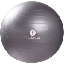 Sveltus - Gymball Gris Ø65 cm - Ballon de Gymnastique - Durable et Recyclable - Idéal Entraînement