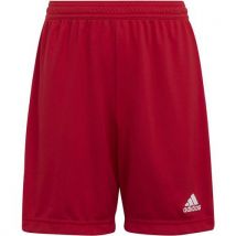 Short Enfant - Adidas - Entrada 22 Rouge 7/8 Ans