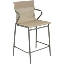 Fauteuils Middle Horizon Noisette/titane