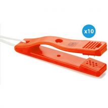 Lot de 10 - Pinces De Controle C.o.oranges - Serie A