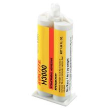 Loctite - Colle Méthacrylate H 3000 - 50 ml Blanc - Prise Rapide 15 min - Haute Résistance