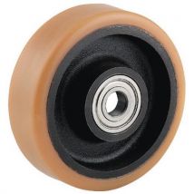 Roulette Avec Pneu Plyuréthane Force:700 Kg L Ht:50 Mm