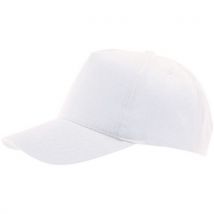 Casquette Réglable - Twill - Sol's Blanc