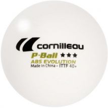 Tube 3 Balles P-ball Evolution Blanches Cornilleau