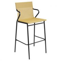 Chaises Haut Horizon Safran/noir