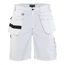 Short Peintre Blanc Taille 38 - Homme