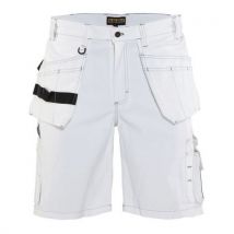 Short Peintre Blanc Taille 40 - Homme