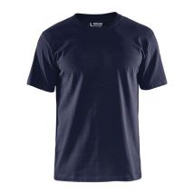 T-shirt Col Rond Marine Taille M - Homme