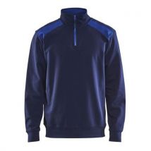 Sweat Camionneur Marine/bleu Roi Taille M