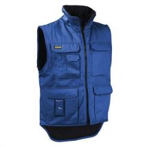Gilet Sans Manches Hiver Bleu Roi Taille M - Homme