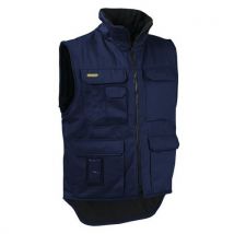 Gilet Sans Manches Hiver Marine Taille Xl - Homme