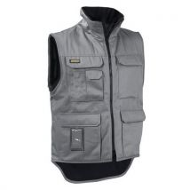 Gilet Sans Manches Hiver Gris Taille 4xl