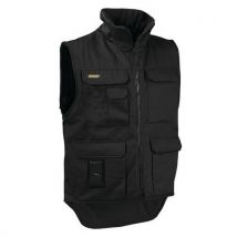 Gilet Sans Manches Hiver Noir Taille Xxl - Homme