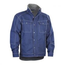 Veste De Travail Artisan Hiver Marine Taille L - Homme